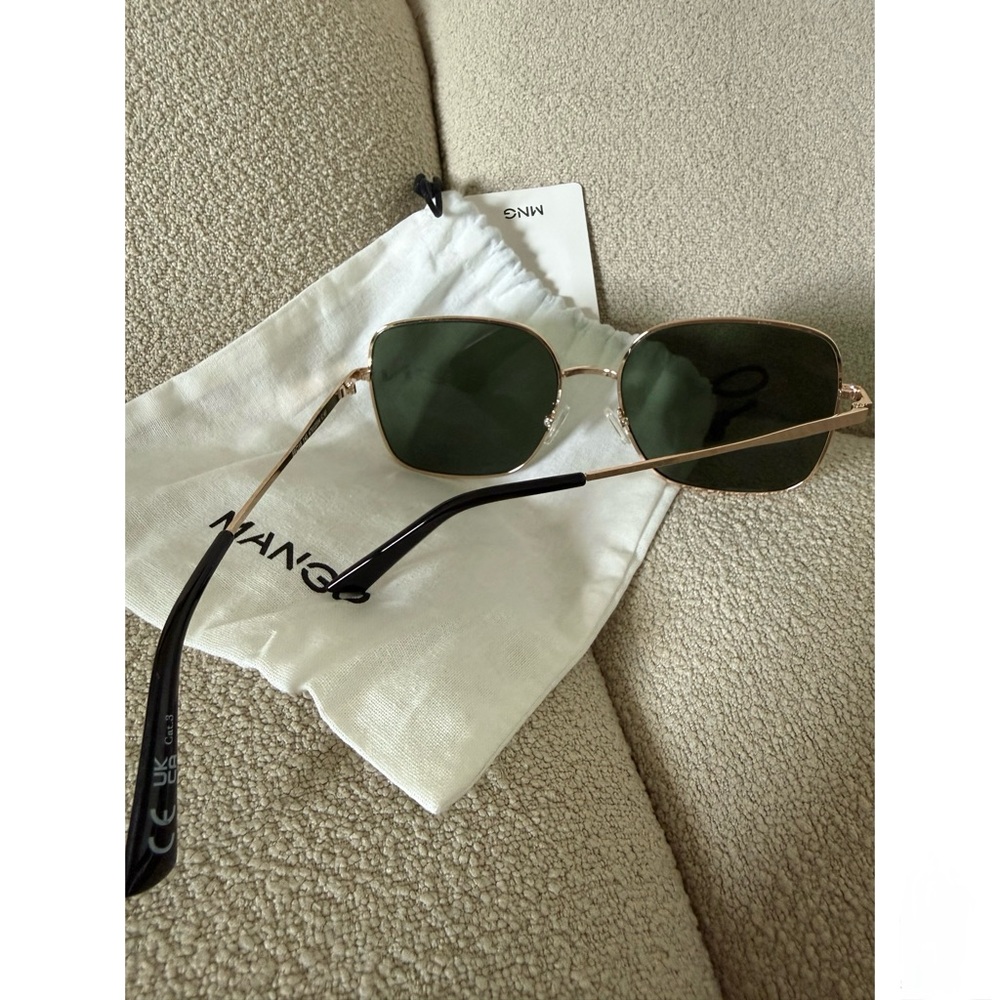 SQUARE METALLIC FRAME SUNGLASSES DAKOTA - Picture 8 of 9